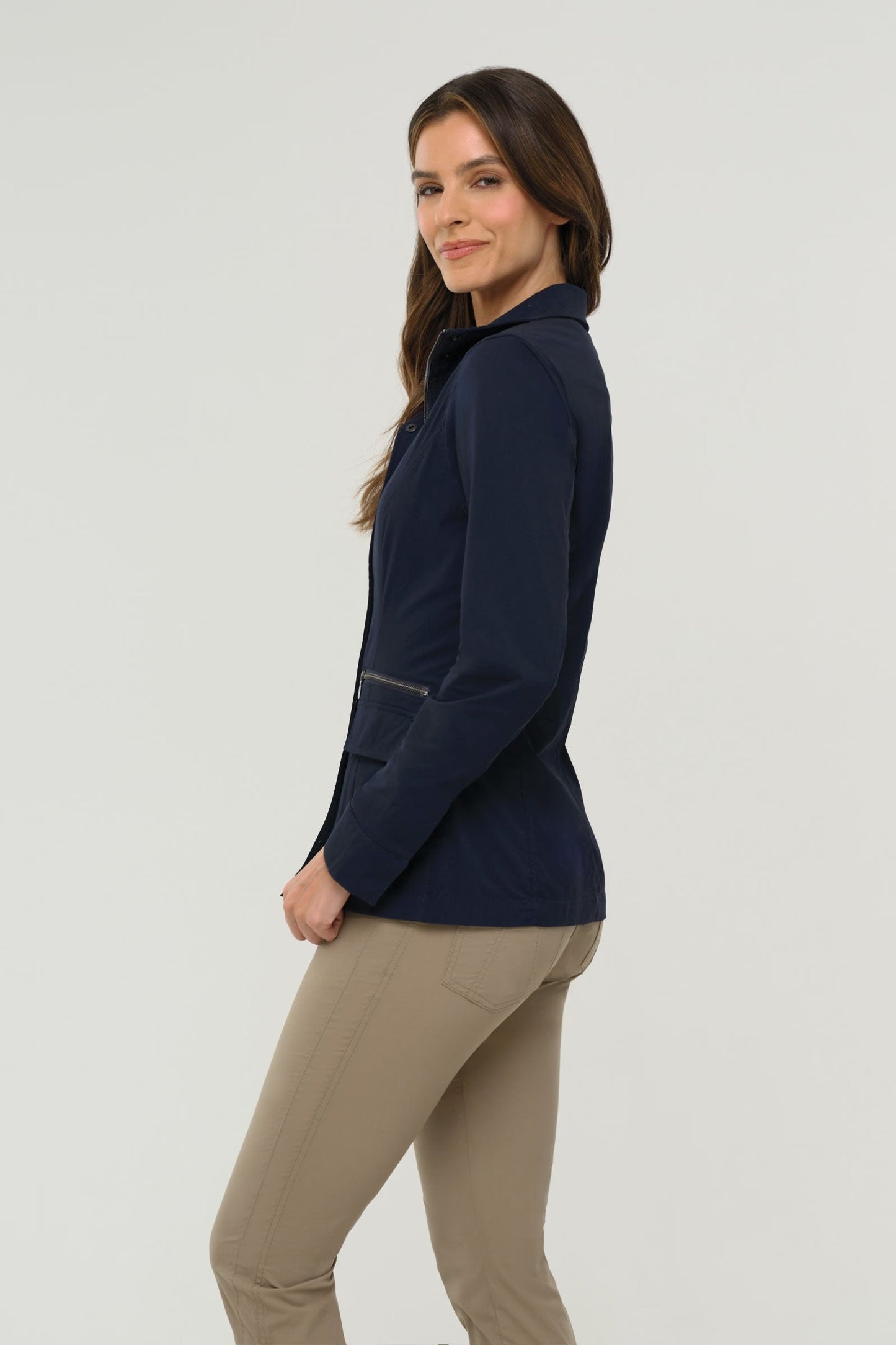 Kenya Safari Jacket - Navy