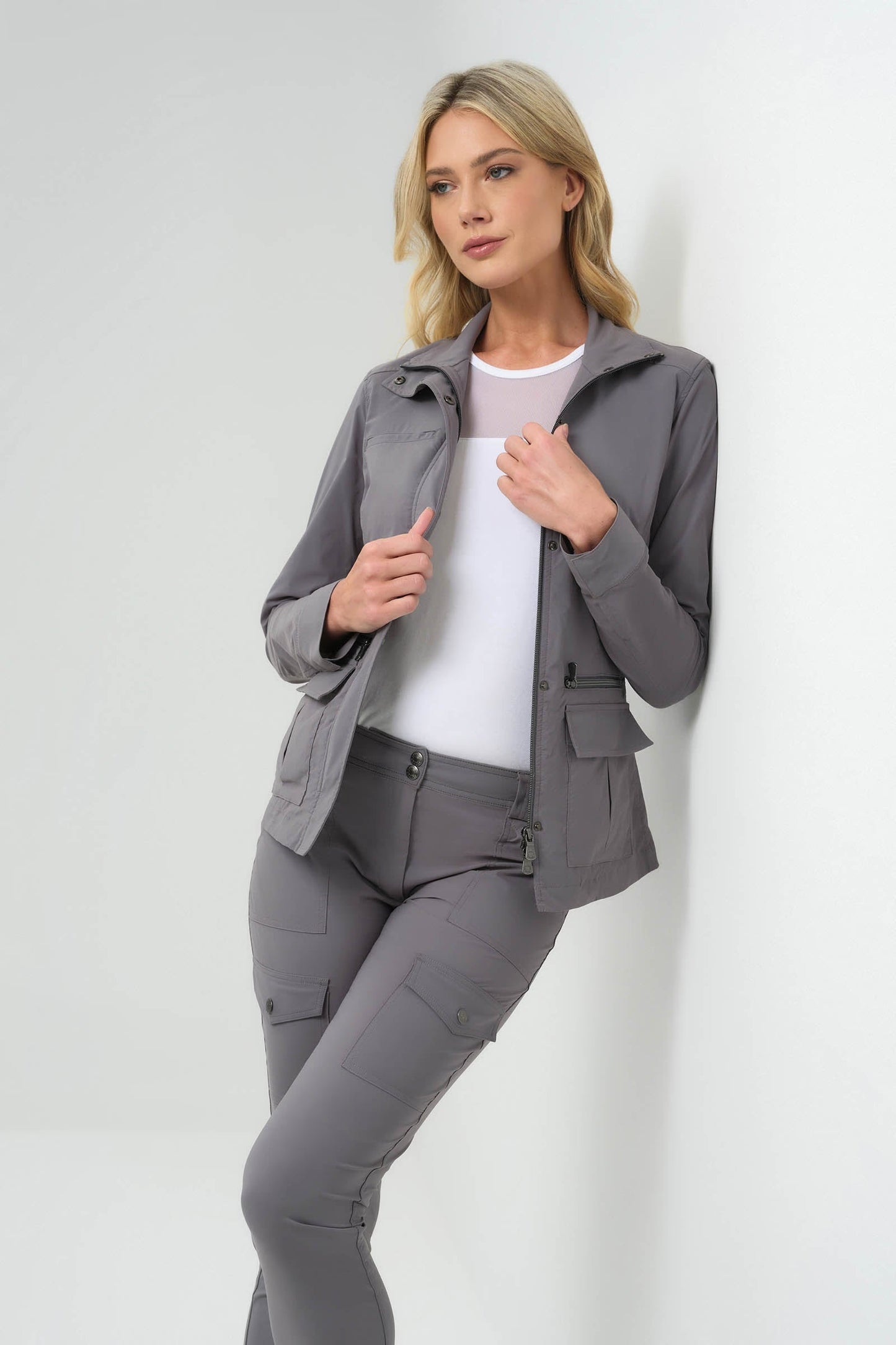 Kenya Safari Jacket - Grey