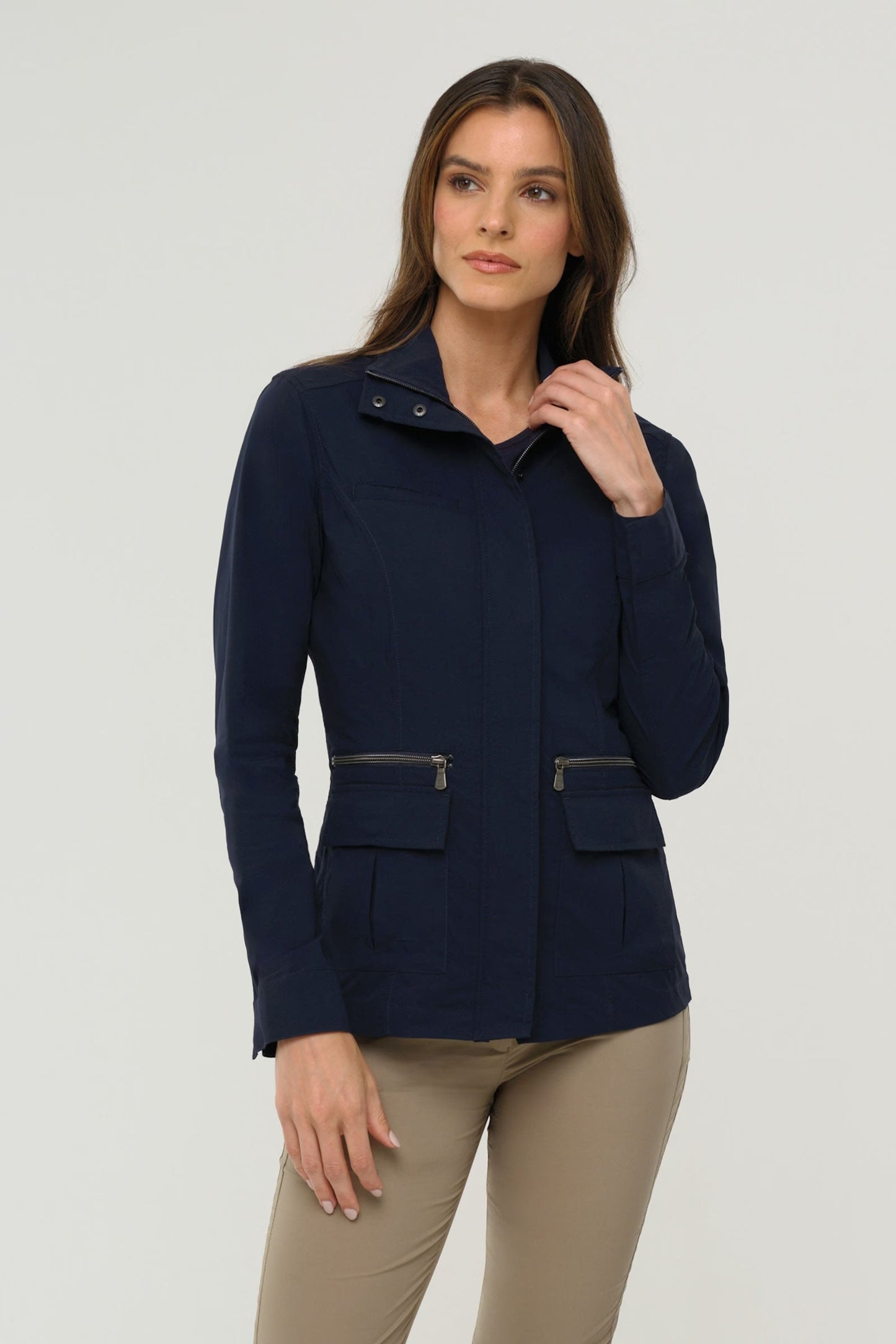 Kenya Safari Jacket - Navy