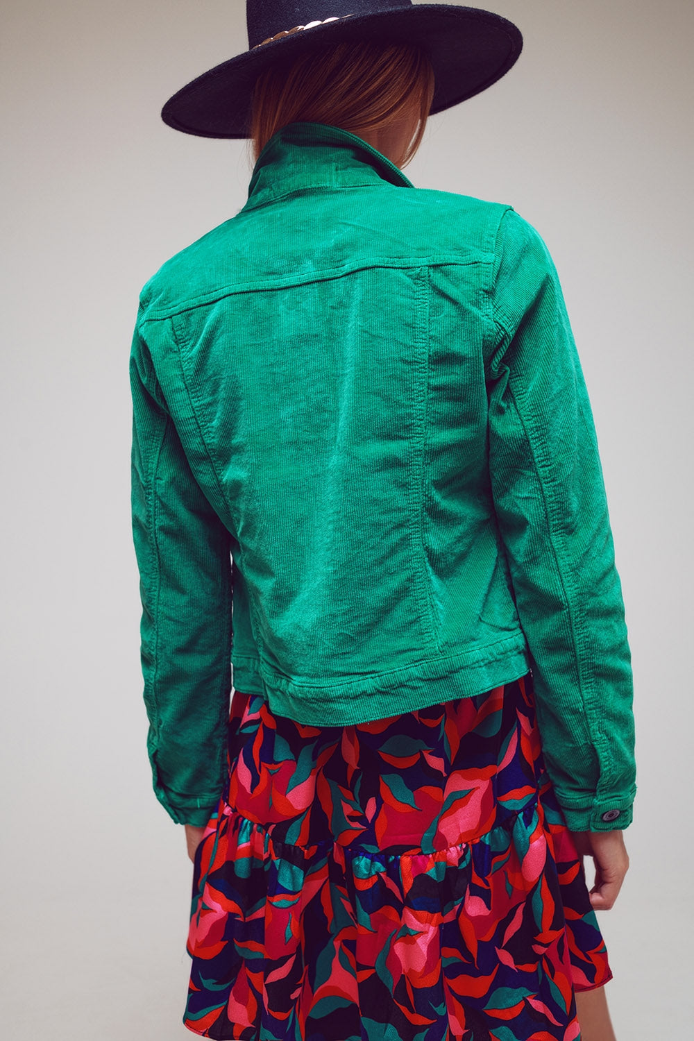 Green Corduroy Jacket