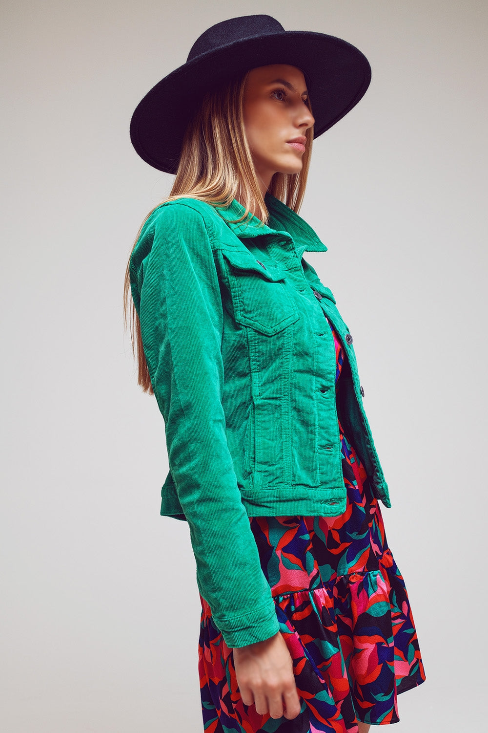 Green Corduroy Jacket