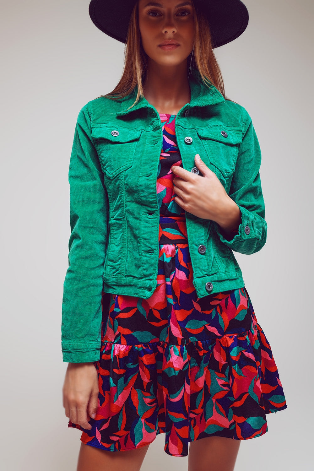 Green Corduroy Jacket