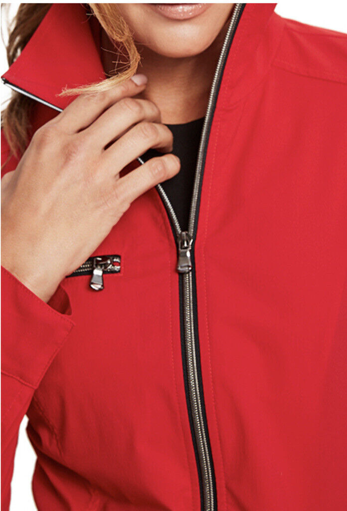 Red Justine Racer Jacket
