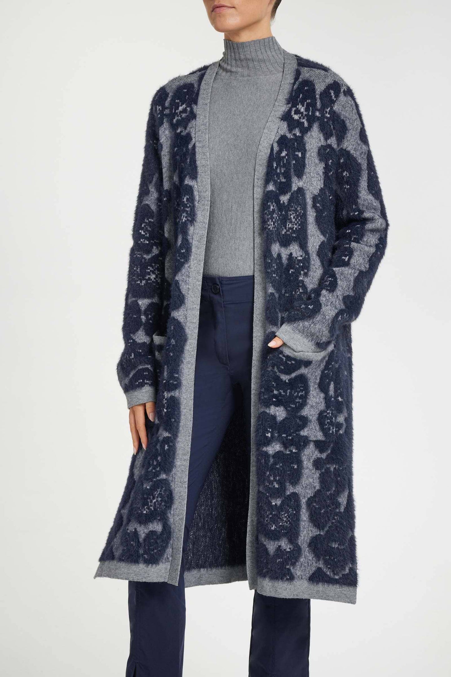 Zendaya Python Long Cardigan - 1