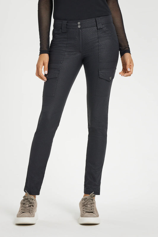 Kate Skinny Snake Embossed Cargo