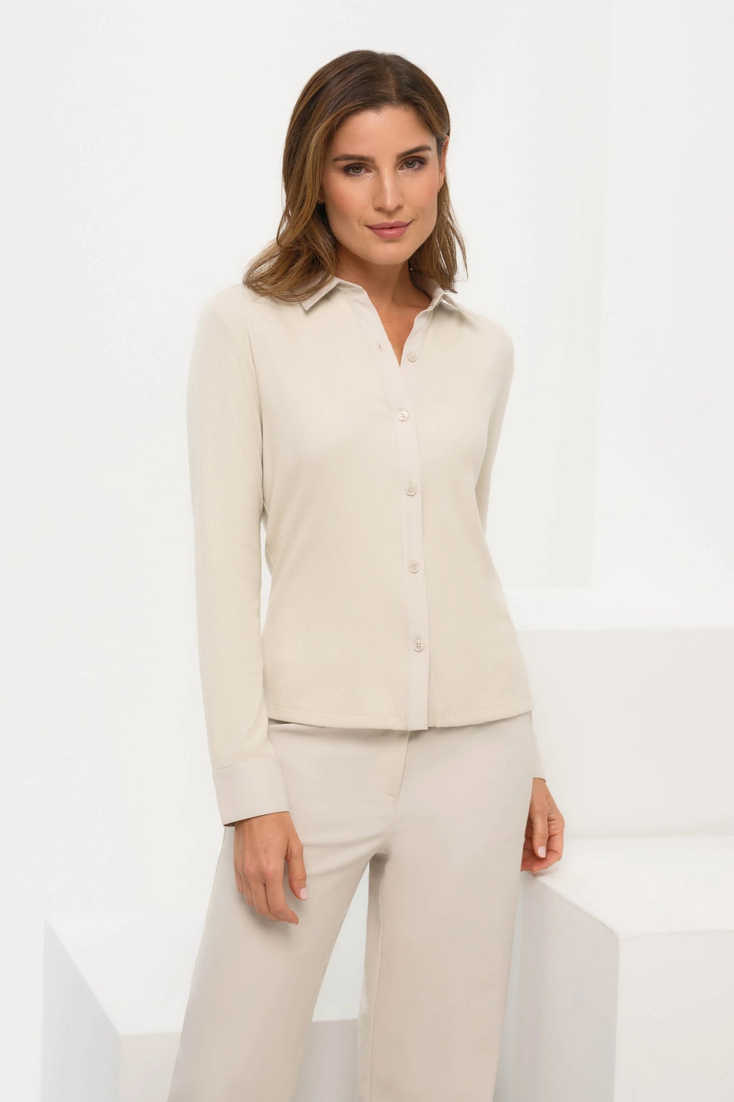 Jess Shirt in Stone