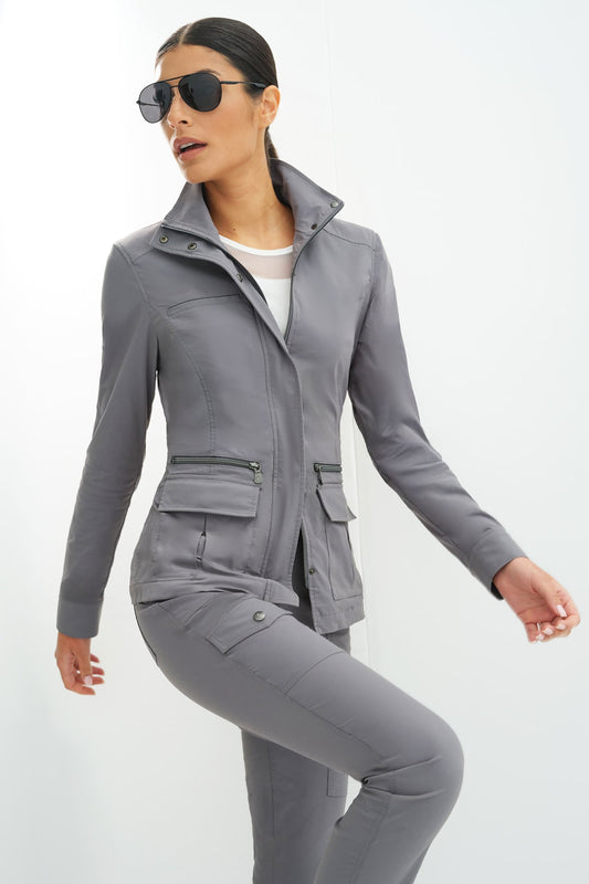 Kenya Safari Jacket - Grey