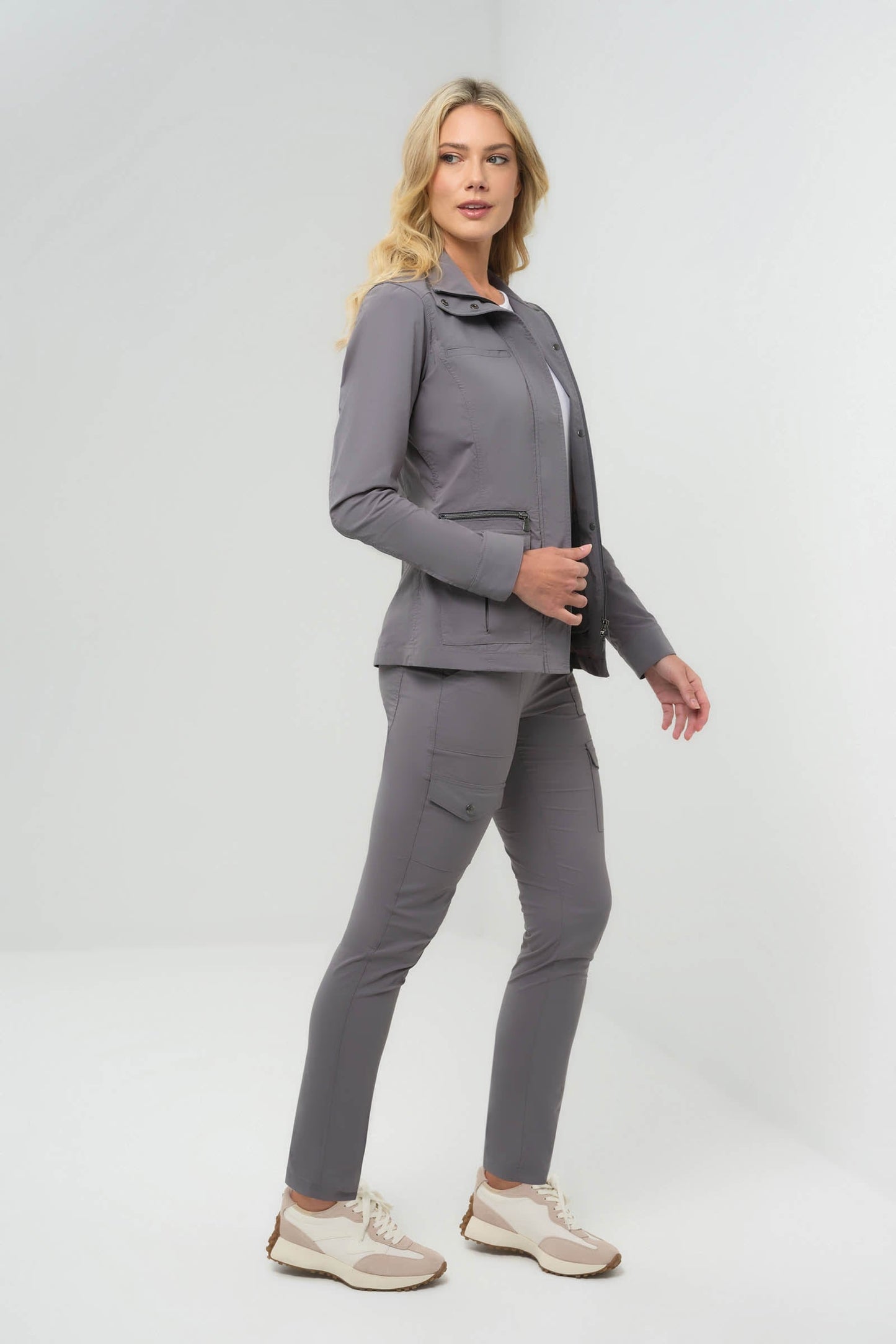 Kenya Safari Jacket - Grey