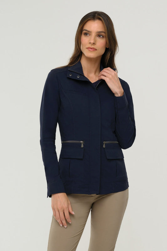 Kenya Safari Jacket - Navy