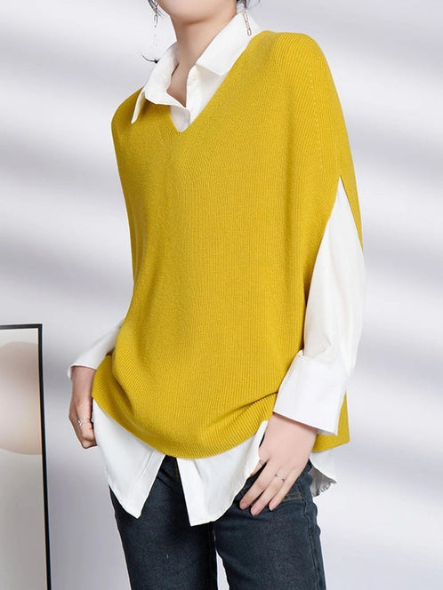 V-Neck Loose Vest