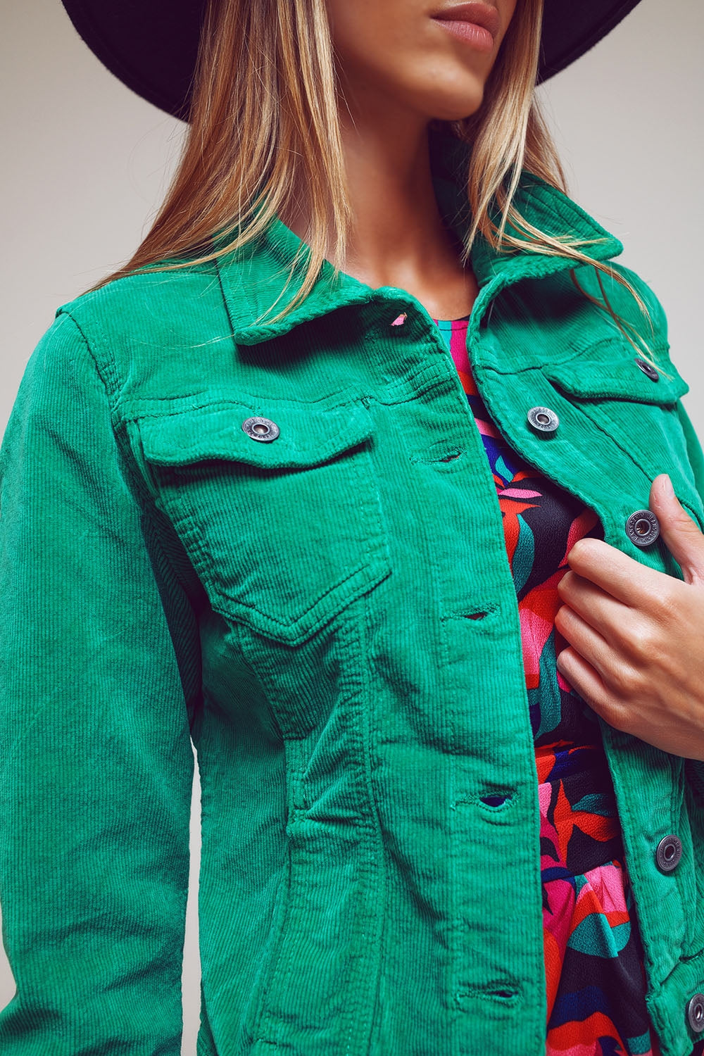 Green Corduroy Jacket