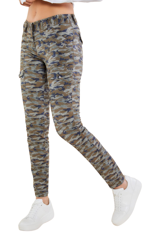 Karo Camo Stretch Cargo Pant