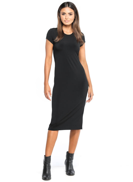 Devia Two Side HI Zipper Dress