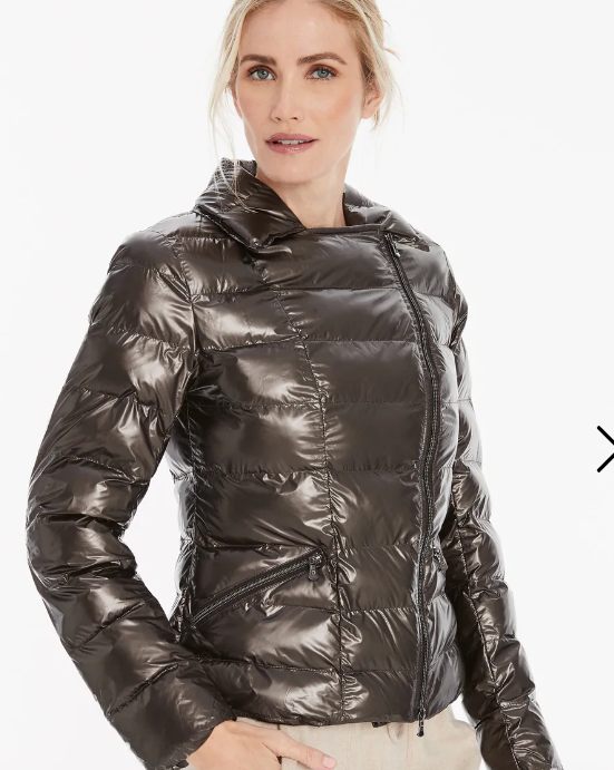 Judi Asymmetrical Puffer Jacket