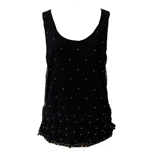 Crochet Rhinestone Top